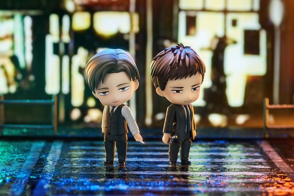 GSC NENDOROID YASHIRO & CHIKARA DOMEKI SET - TWITTERING BIRDS NEVER FLY: THE CLOUDS GATHER
