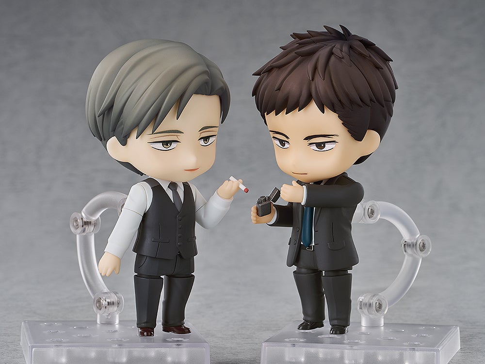 GSC NENDOROID YASHIRO & CHIKARA DOMEKI SET - TWITTERING BIRDS NEVER FLY: THE CLOUDS GATHER