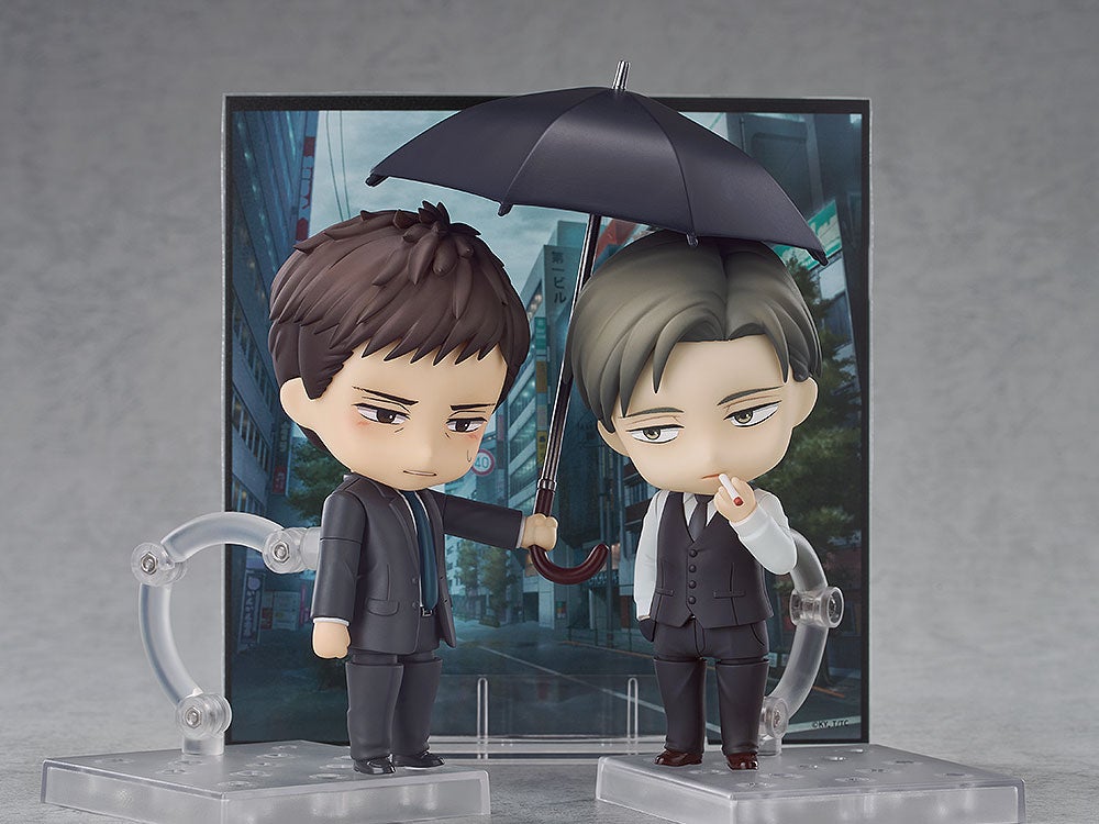 GSC NENDOROID YASHIRO & CHIKARA DOMEKI SET - TWITTERING BIRDS NEVER FLY: THE CLOUDS GATHER