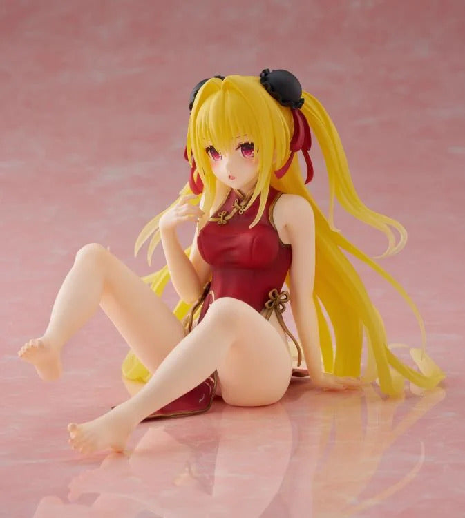 TAITO DESKTOP CUTE FIGURE GOLDEN DARKNESS (CHINESE DRESS VER.)