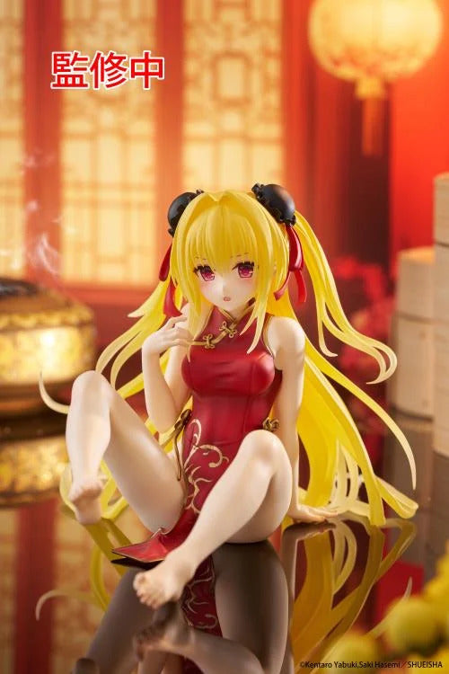 TAITO DESKTOP CUTE FIGURE GOLDEN DARKNESS (CHINESE DRESS VER.) - TO LOVE RU DARKNESS