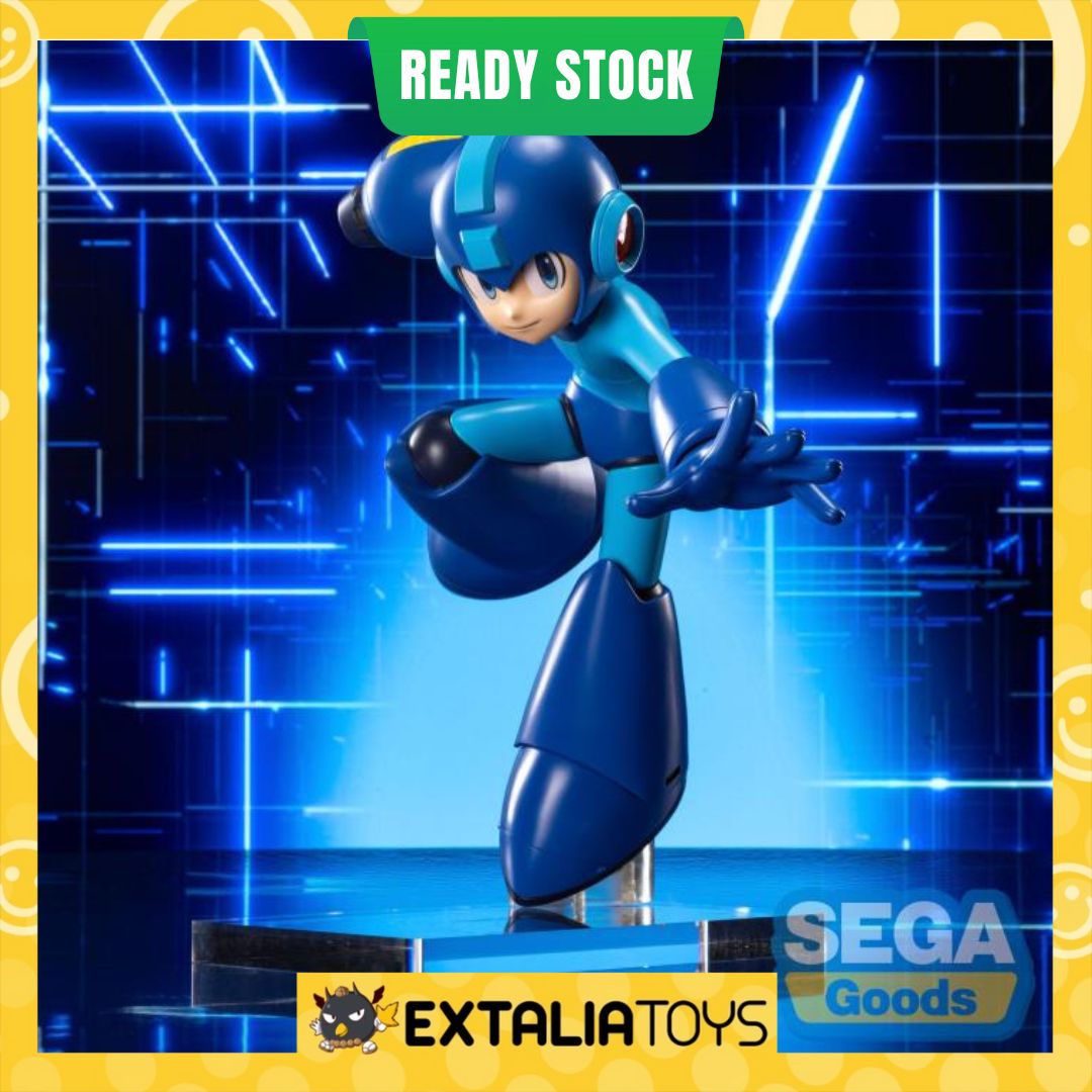 SEGA LUMINASTA FIGURE MEGA MAN - MEGA MAN