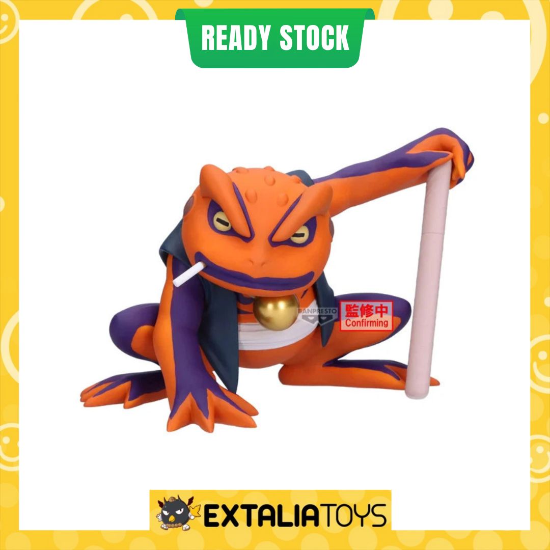 BANPRESTO SOFT VINYL FIGURE NARUTO: SHIPPUDEN GAMAKICHI