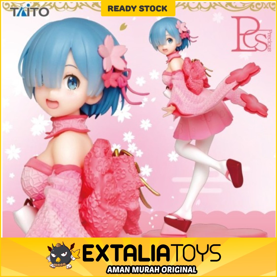 TAITO PRIZE FIGURE RE:ZERO - PRECIOUS FIGURE (REM SAKURA VER)