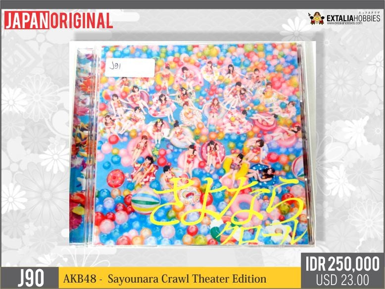 CD AKB48 SAYONARA CRAWL THEATER EDITION