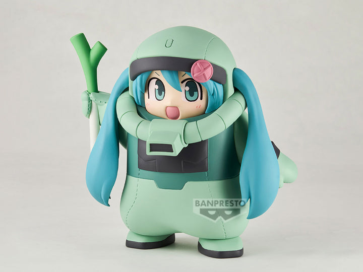 BANPRESTO GUNDAM 45TH×HATSUNE MIKU FIGURE ZAKU COSTUME [HATSUNE MIKU VER.]