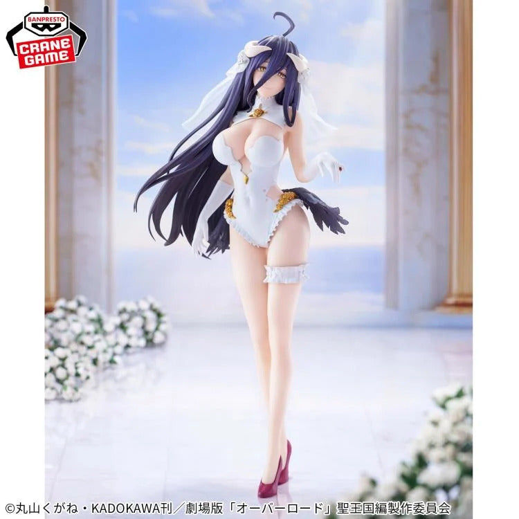 BANPRESTO GLITTER & GLAMOURS ALBEDO WEDDING - OVERLORD