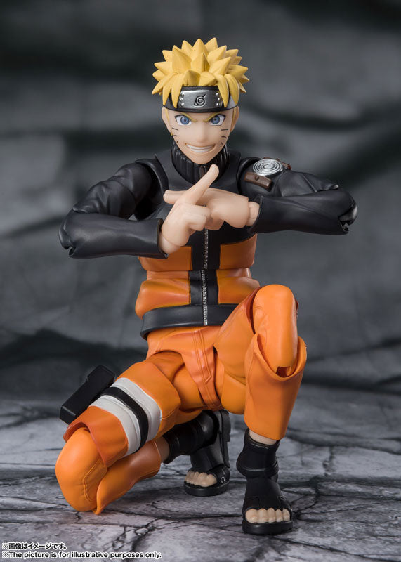 TAMASHII S.H.FIGUARTS SHF NARUTO UZUMAKI - THE JINCHURIKI ENTRUSTED WITH HOPE