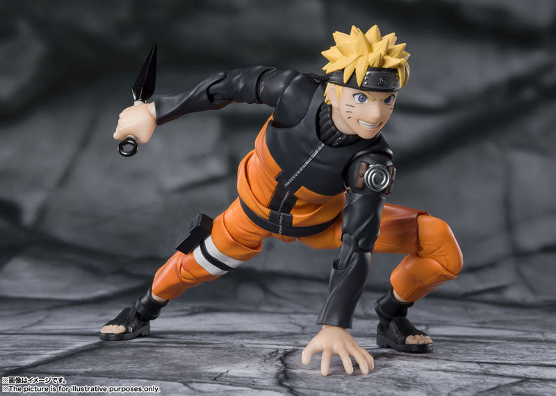 TAMASHII S.H.FIGUARTS SHF NARUTO UZUMAKI - THE JINCHURIKI ENTRUSTED WITH HOPE