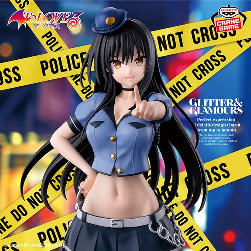 BANPRESTO GLITTER & GLAMOURS FIGURE YUI KOTEGAWA (POLICE VER) - TO LOVE RU DARKNESS
