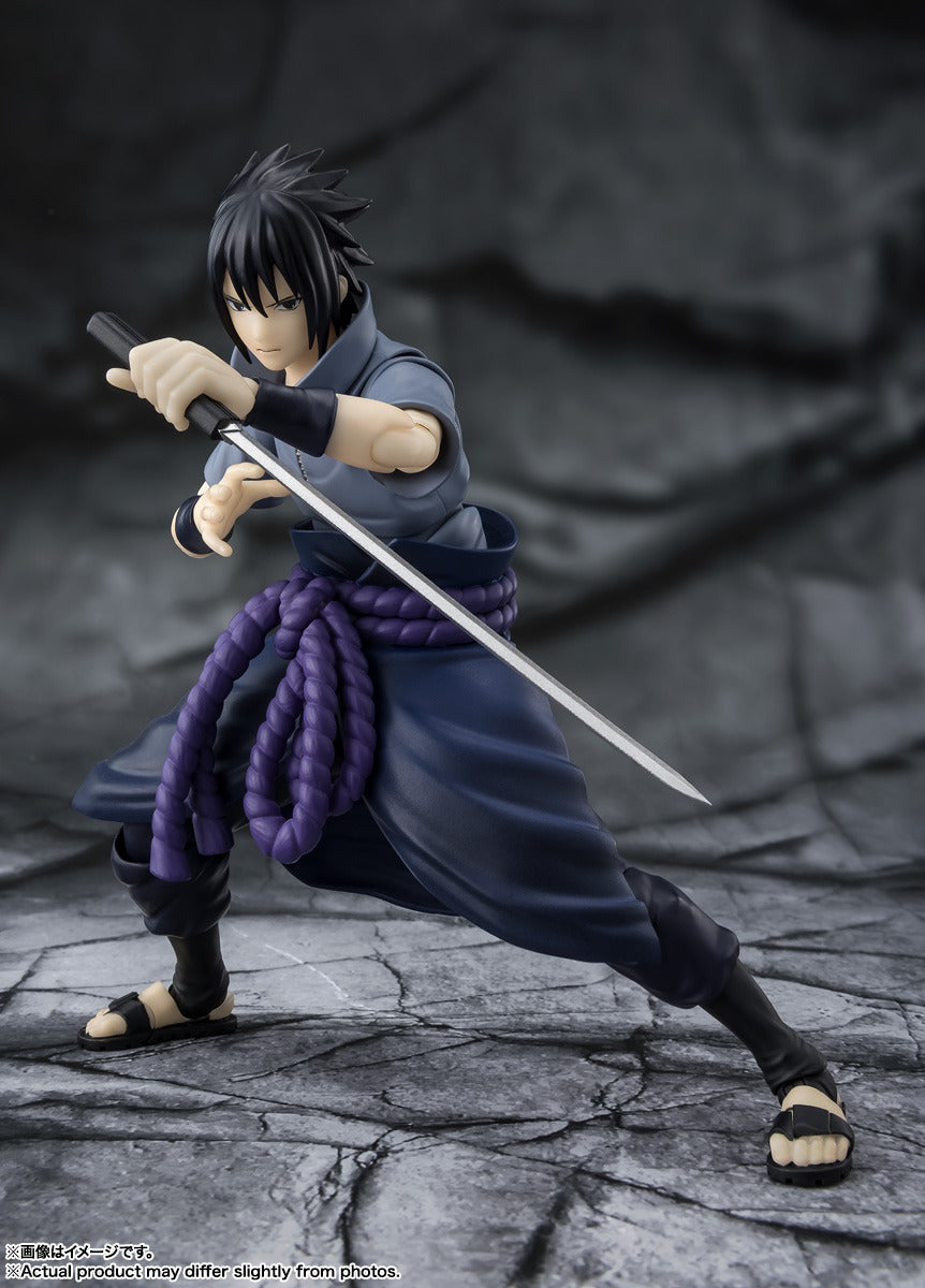 TAMASHII S.H.FIGUARTS SHF SASUKE UCHIHA - SOLITARY SHINOBI - NARUTO