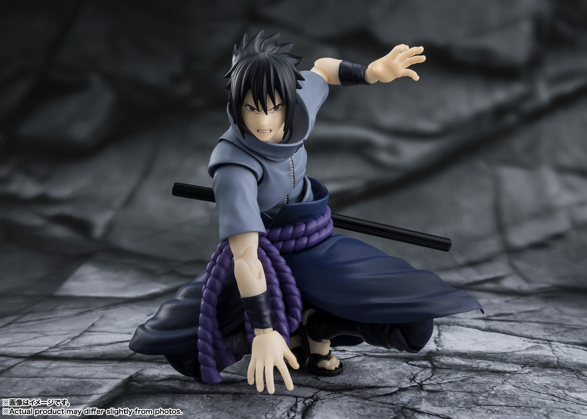 TAMASHII S.H.FIGUARTS SHF SASUKE UCHIHA - SOLITARY SHINOBI - NARUTO