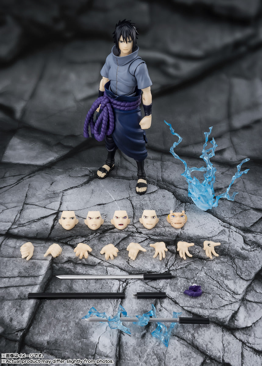 TAMASHII S.H.FIGUARTS SHF SASUKE UCHIHA - SOLITARY SHINOBI - NARUTO