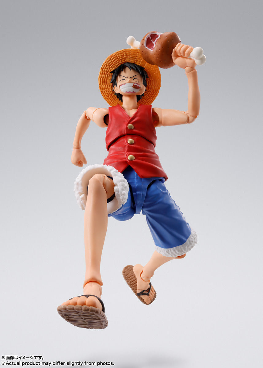 TAMASHII S.H.FIGUARTS SHF MONKEY D.LUFFY (ROMANCE DAWN) - ONE PIECE