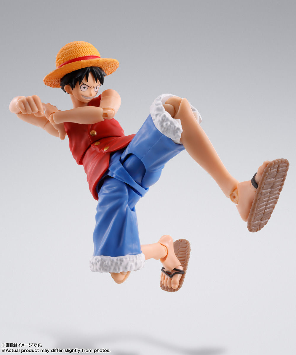 TAMASHII S.H.FIGUARTS SHF MONKEY D.LUFFY (ROMANCE DAWN) - ONE PIECE