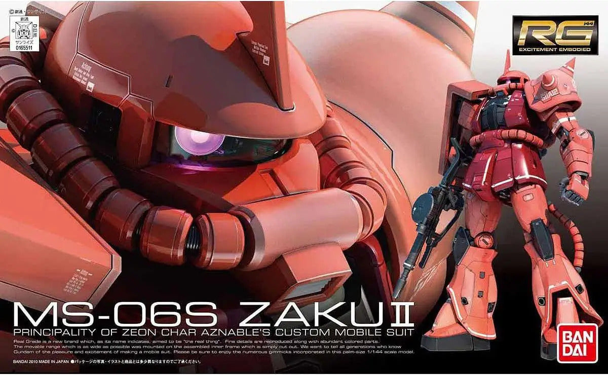 BANDAI RG 1/144 MS-06S ZAKUⅡ GUNDAM