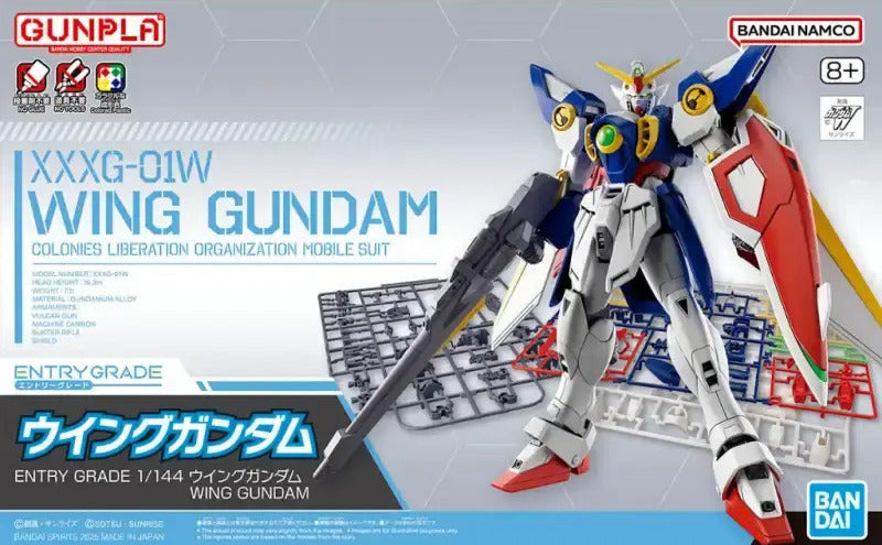 BANDAI ENTRY GRADE 1/144 WING GUNDAM