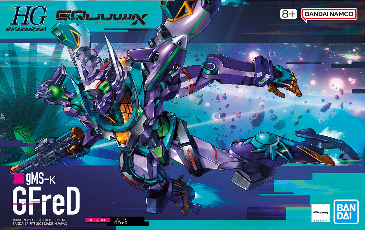 BANDAI HG 1/144 GFreD GUNDAM