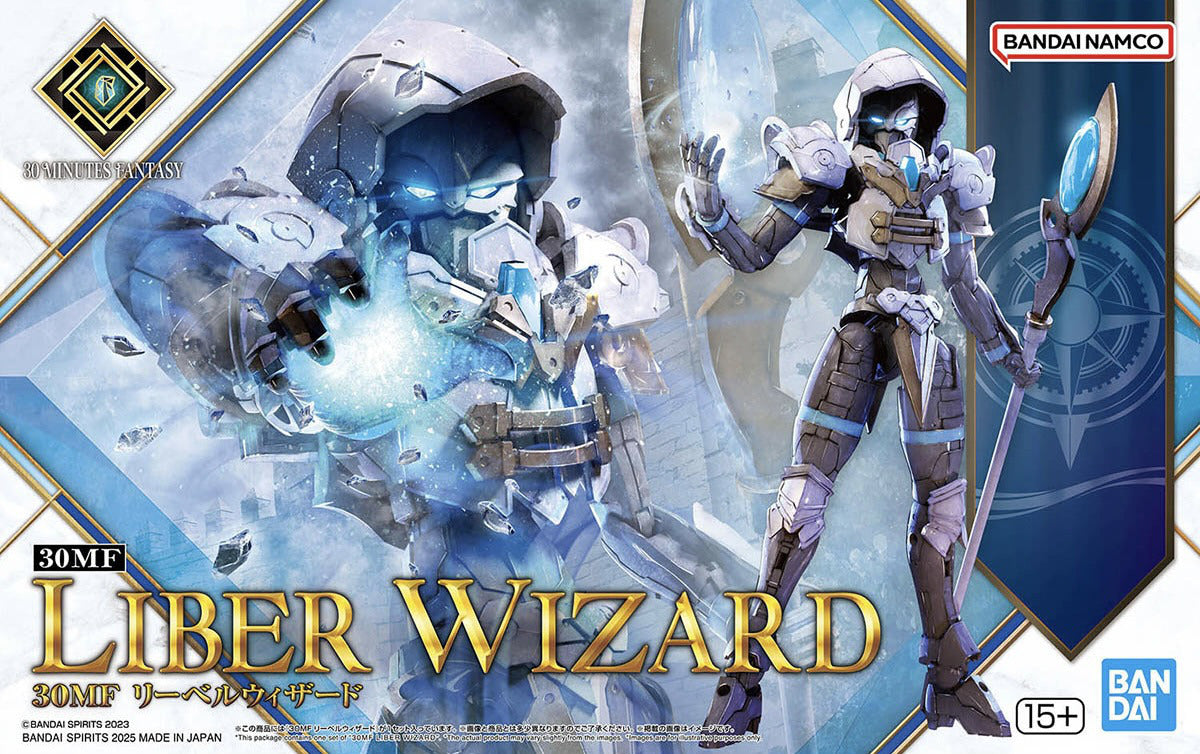 BANDAI 30MF LIBER WIZARD - MODEL KIT