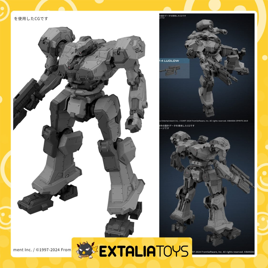 [PO] BANDAI 30MM ARMORED CORE Ⅵ FIRES OF RUBICON BALAM INDUSTRIES BD-011 MELANDER