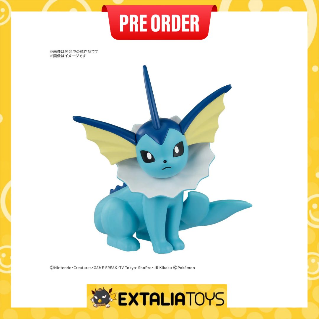 [PO] BANDAI Pokemon PLAMO COLLECTION QUICK!! 27 Vaporeon