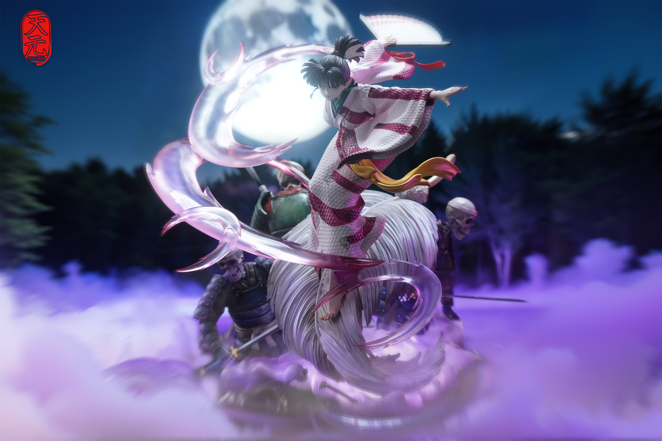[PO] RESIN FIGURE Inuyasha Kagura - TY STUDIO