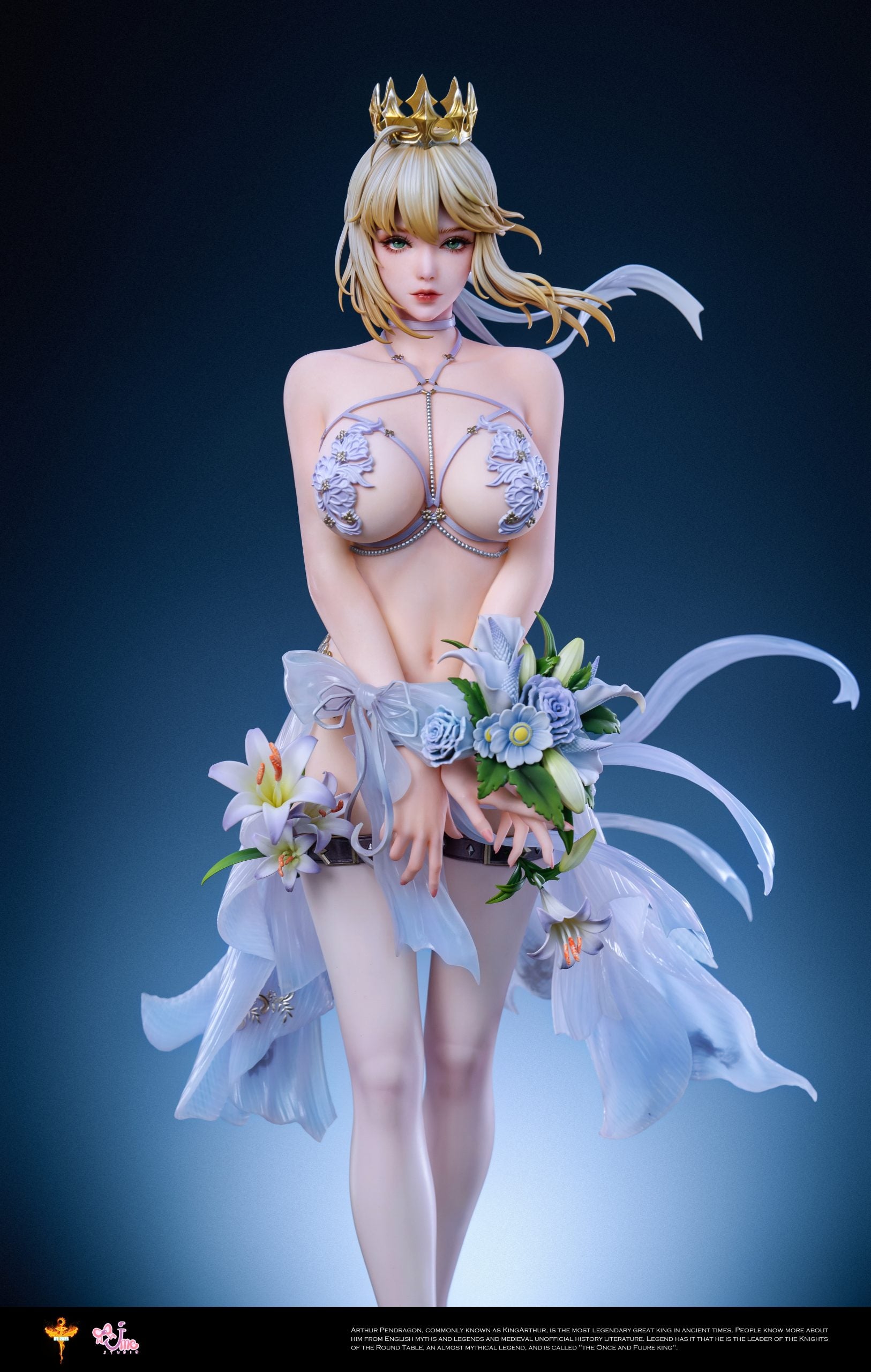 [PO[ RESIN FIGURE Fate Saber Artoria Pendragon Wedding Dress - DT STUDIO