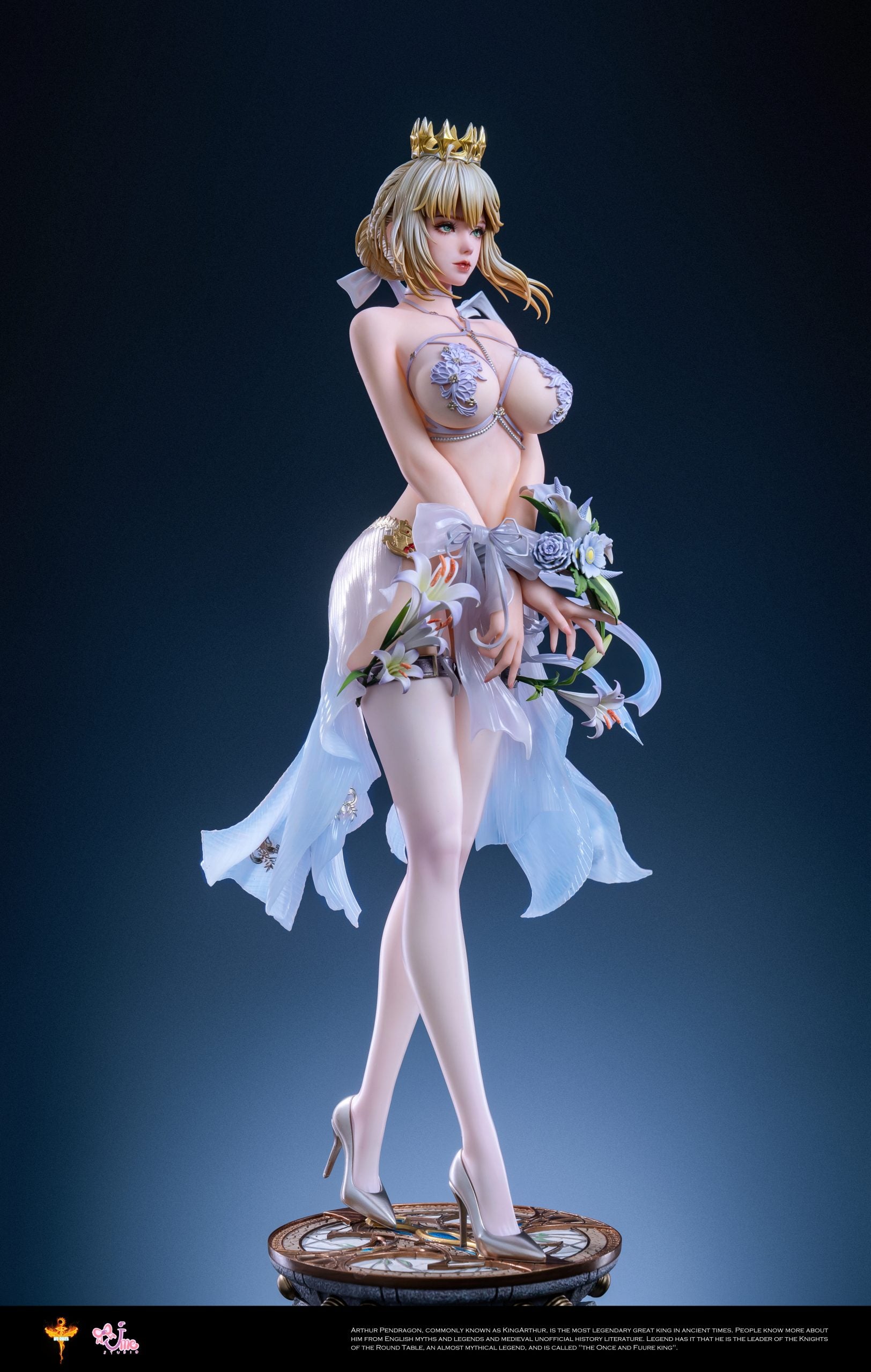 [PO[ RESIN FIGURE Fate Saber Artoria Pendragon Wedding Dress - DT STUDIO