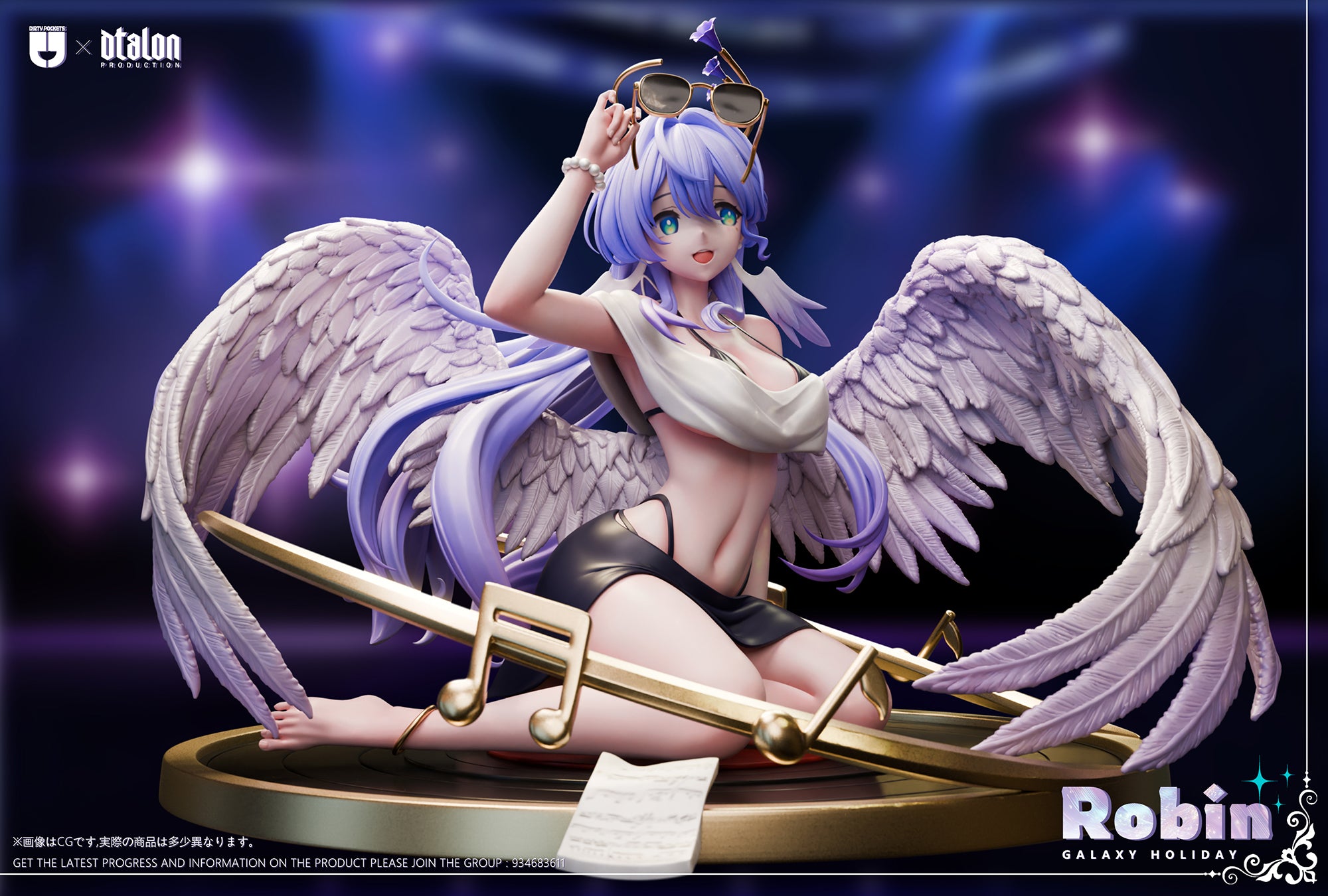 [PO] RESIN FIGURE Honkai: Star Rail 1/6 Galaxy Holiday Robin - Dirty Pockets Studio & Dtalon Studio