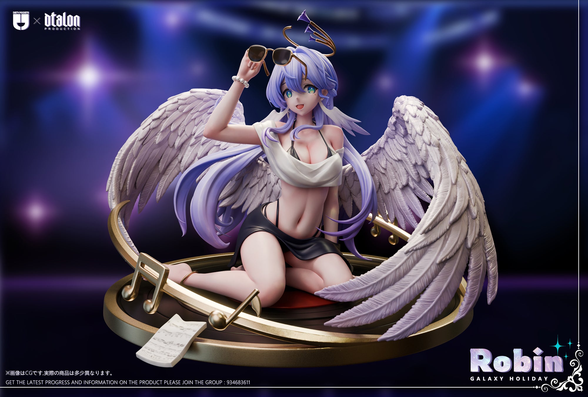 [PO] RESIN FIGURE Honkai: Star Rail 1/6 Galaxy Holiday Robin - Dirty Pockets Studio & Dtalon Studio