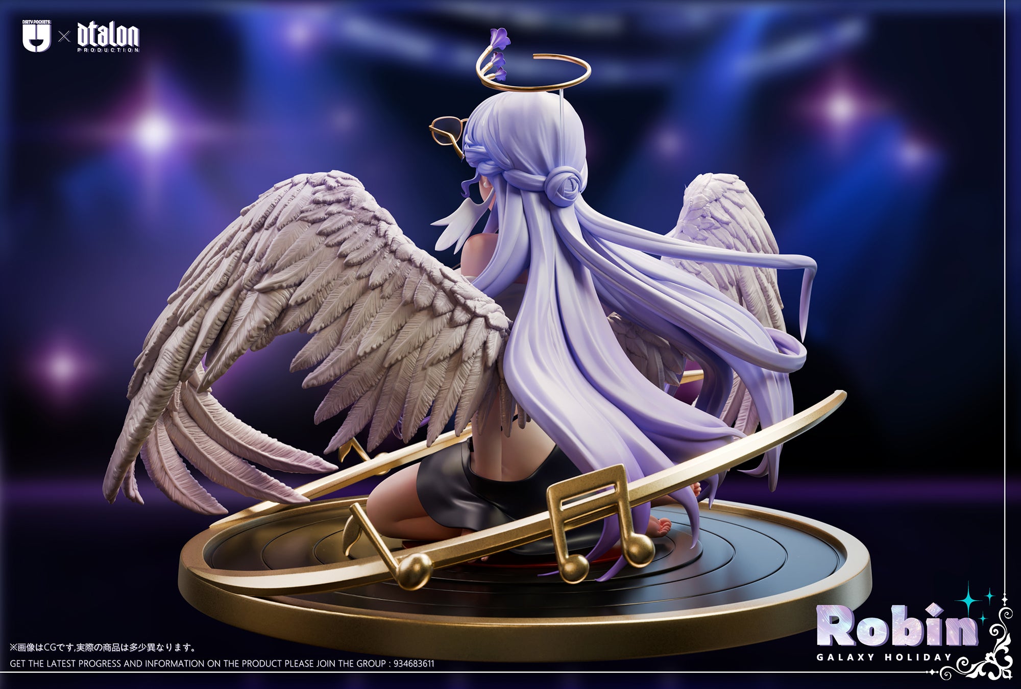 [PO] RESIN FIGURE Honkai: Star Rail 1/6 Galaxy Holiday Robin - Dirty Pockets Studio & Dtalon Studio