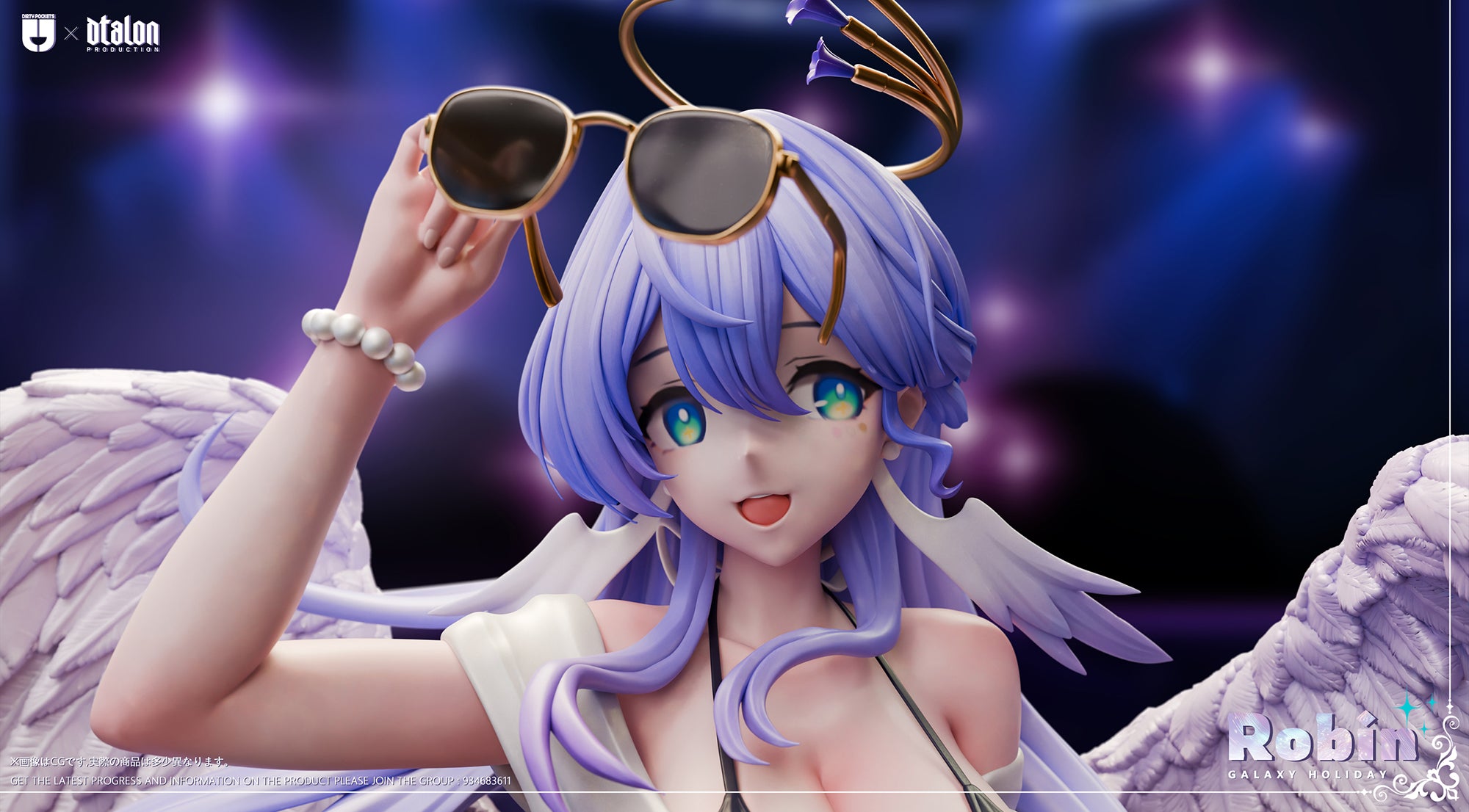 [PO] RESIN FIGURE Honkai: Star Rail 1/6 Galaxy Holiday Robin - Dirty Pockets Studio & Dtalon Studio