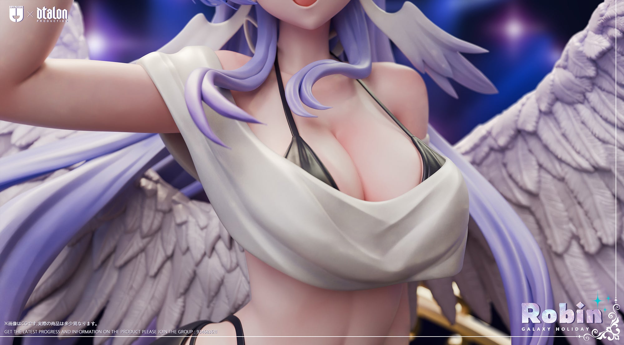 [PO] RESIN FIGURE Honkai: Star Rail 1/6 Galaxy Holiday Robin - Dirty Pockets Studio & Dtalon Studio