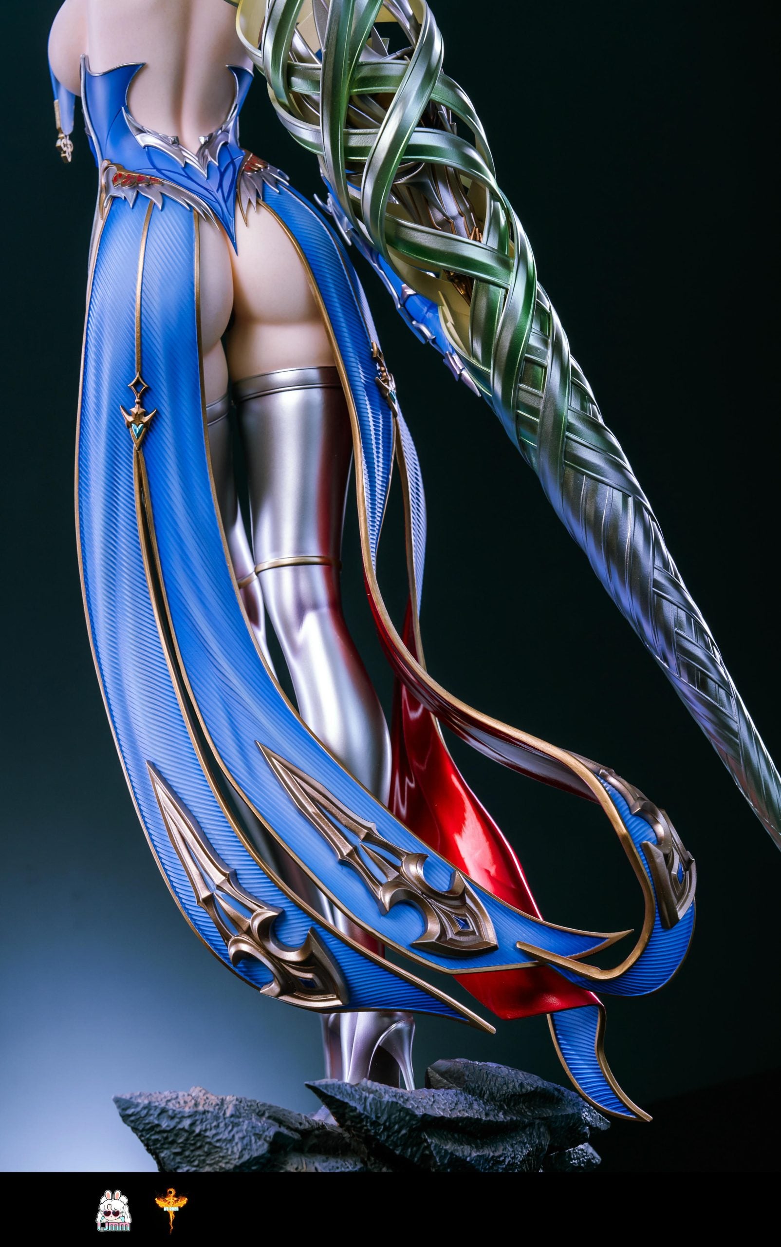 [PO] RESIN FIGRUE Fate White Lancer Resonant Black Lancer Resonant Saber Artoria Pendragon Twin Lancers Resonance - UMM STUDIO