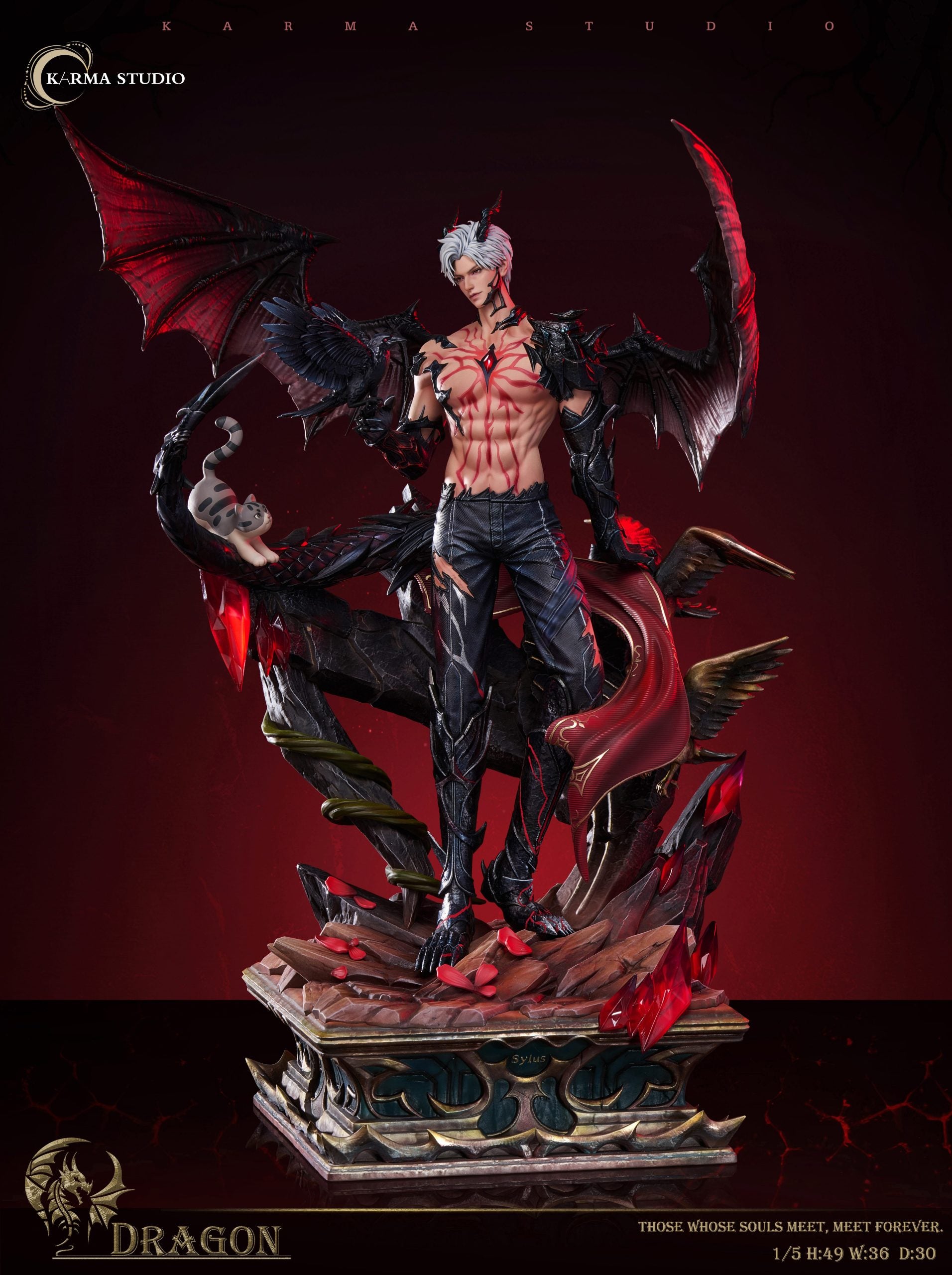 [PO] RESIN FIGURE Love and Deepspace Otome private statue Dragon Sylus - KARMA STUDIO