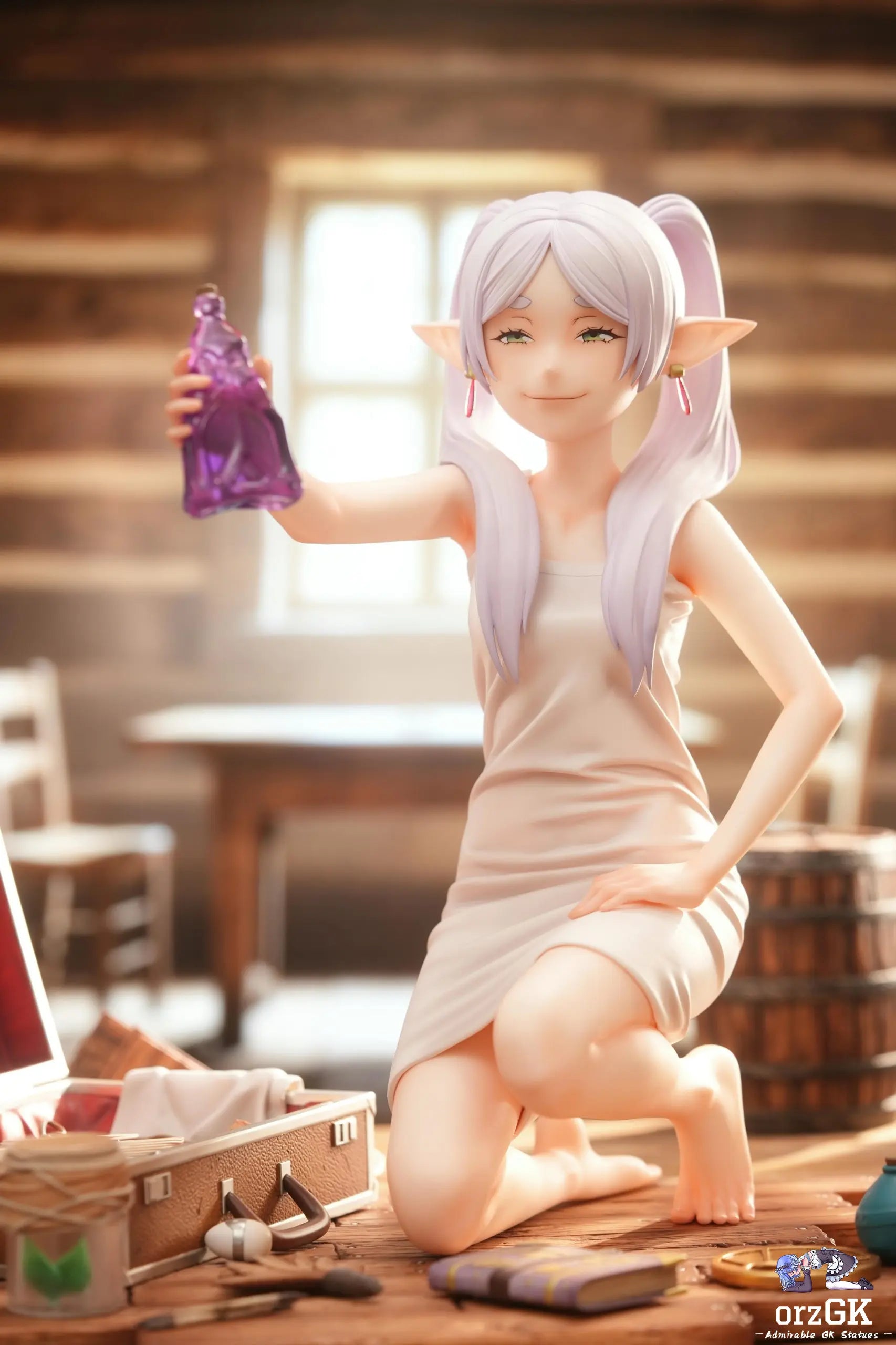 [PO] RESIN FIGURE Frieren: Beyond Journey's End Cloth Dissolving Potion 1/4 Scale Statue - QuietArt Studio & Hera Studio