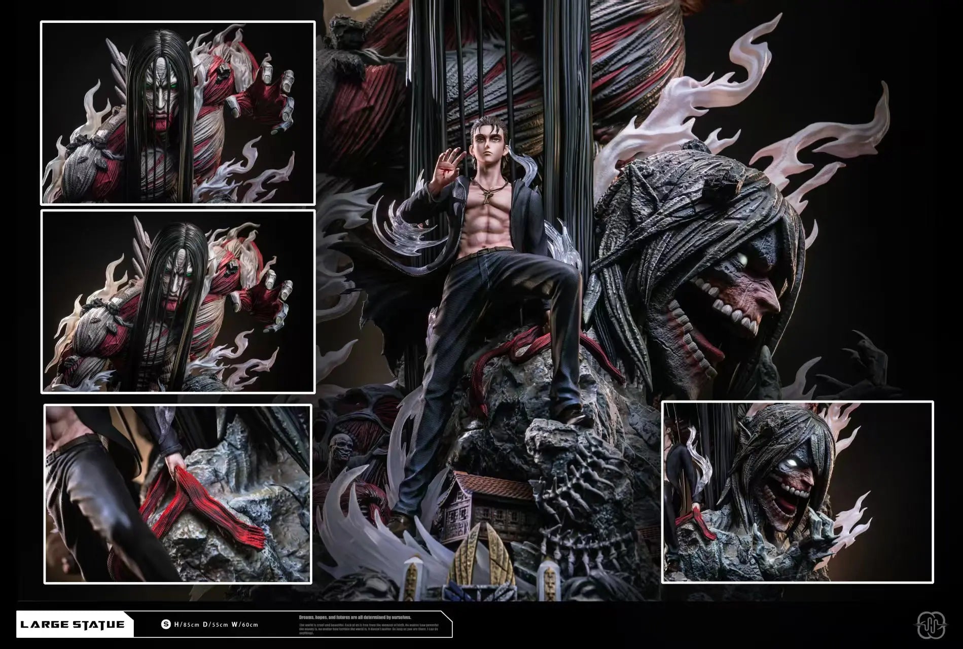 [PO] RESIN FIGURE Attack On Titan Eren Jaeger - Hertz Studio