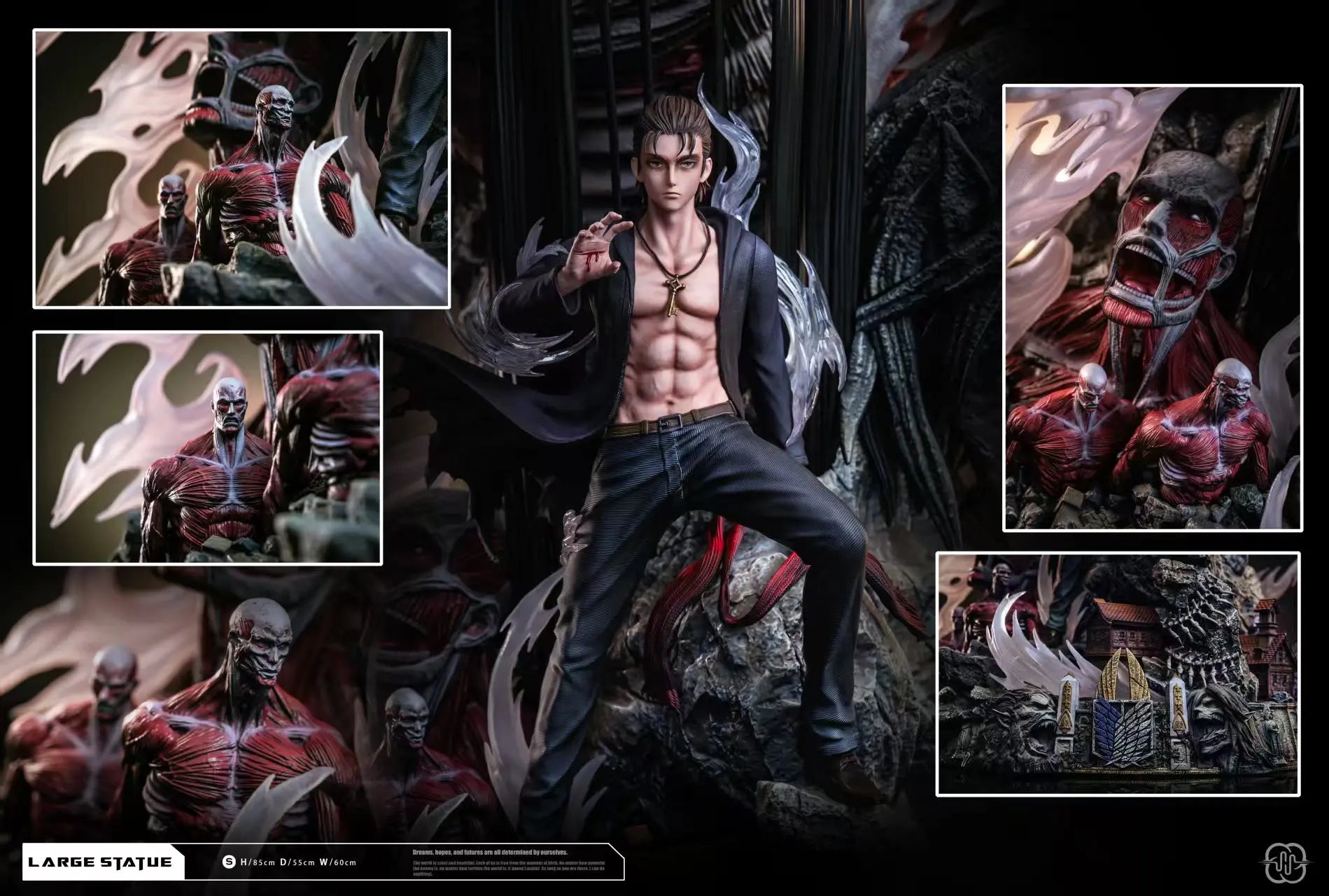 [PO] RESIN FIGURE Attack On Titan Eren Jaeger - Hertz Studio
