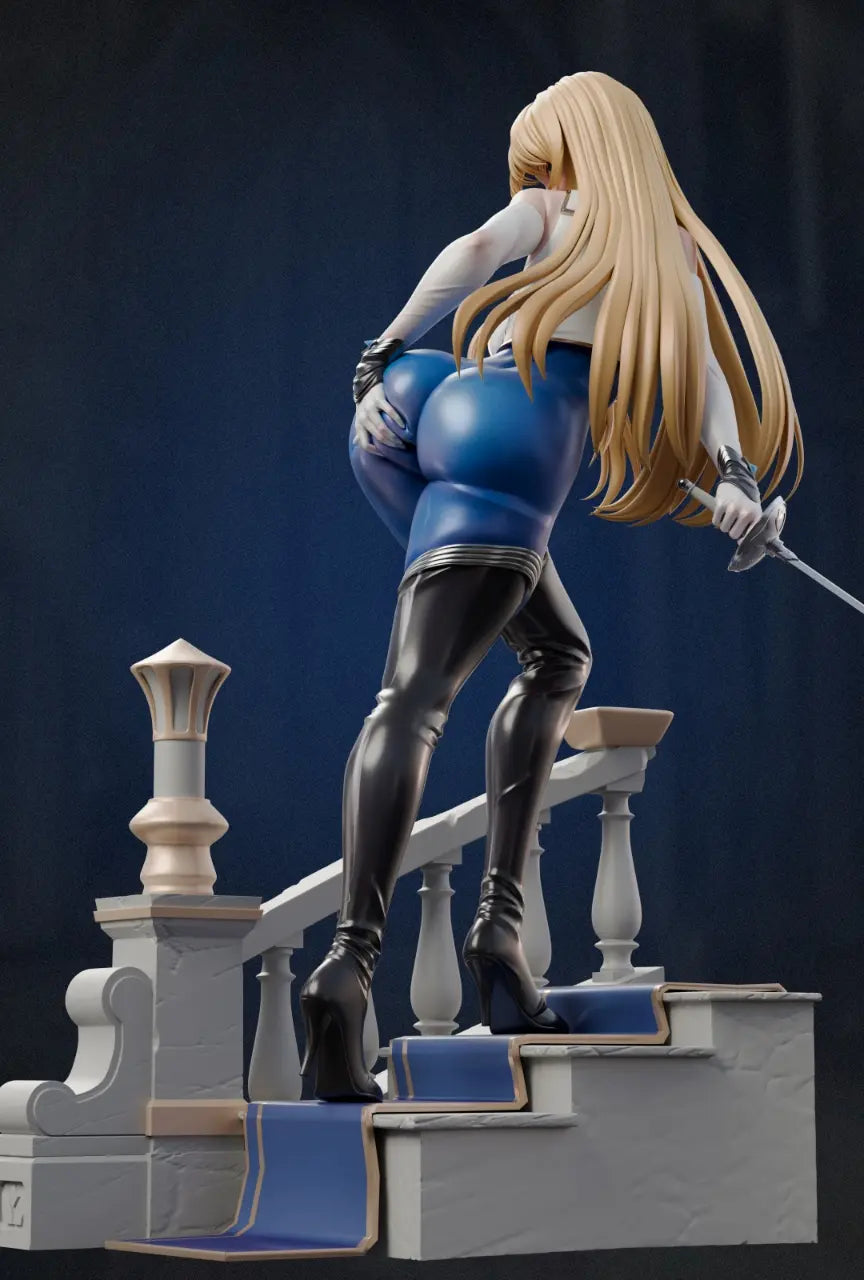 [PO] RESIN FIGURE Brown Dust 2 Iron Monarch Wilhelmina - Qian Ben Ying Gong Zao Studio