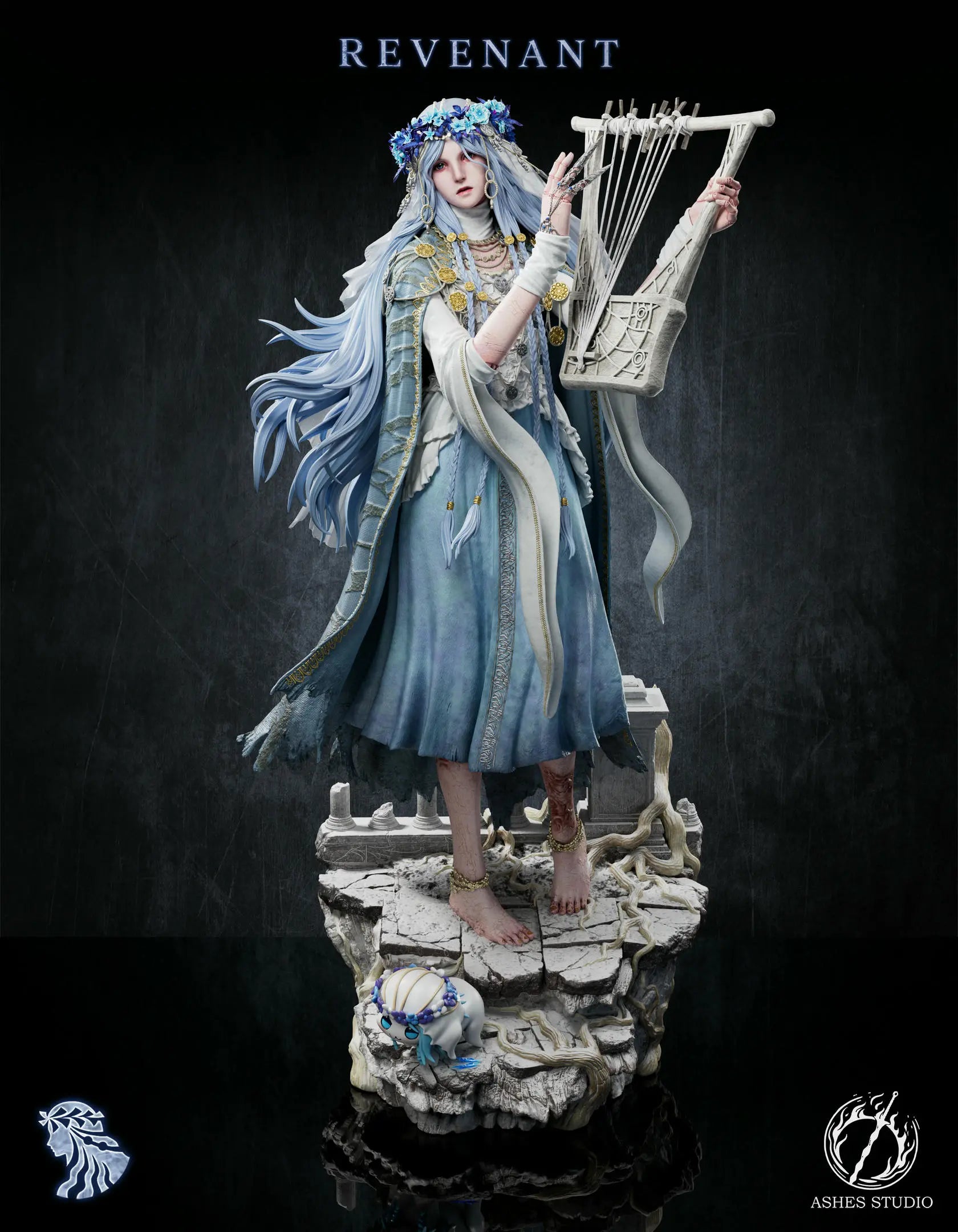 [PO] RESIN FIGURE Elden Ring Revenant - Ashes Studio