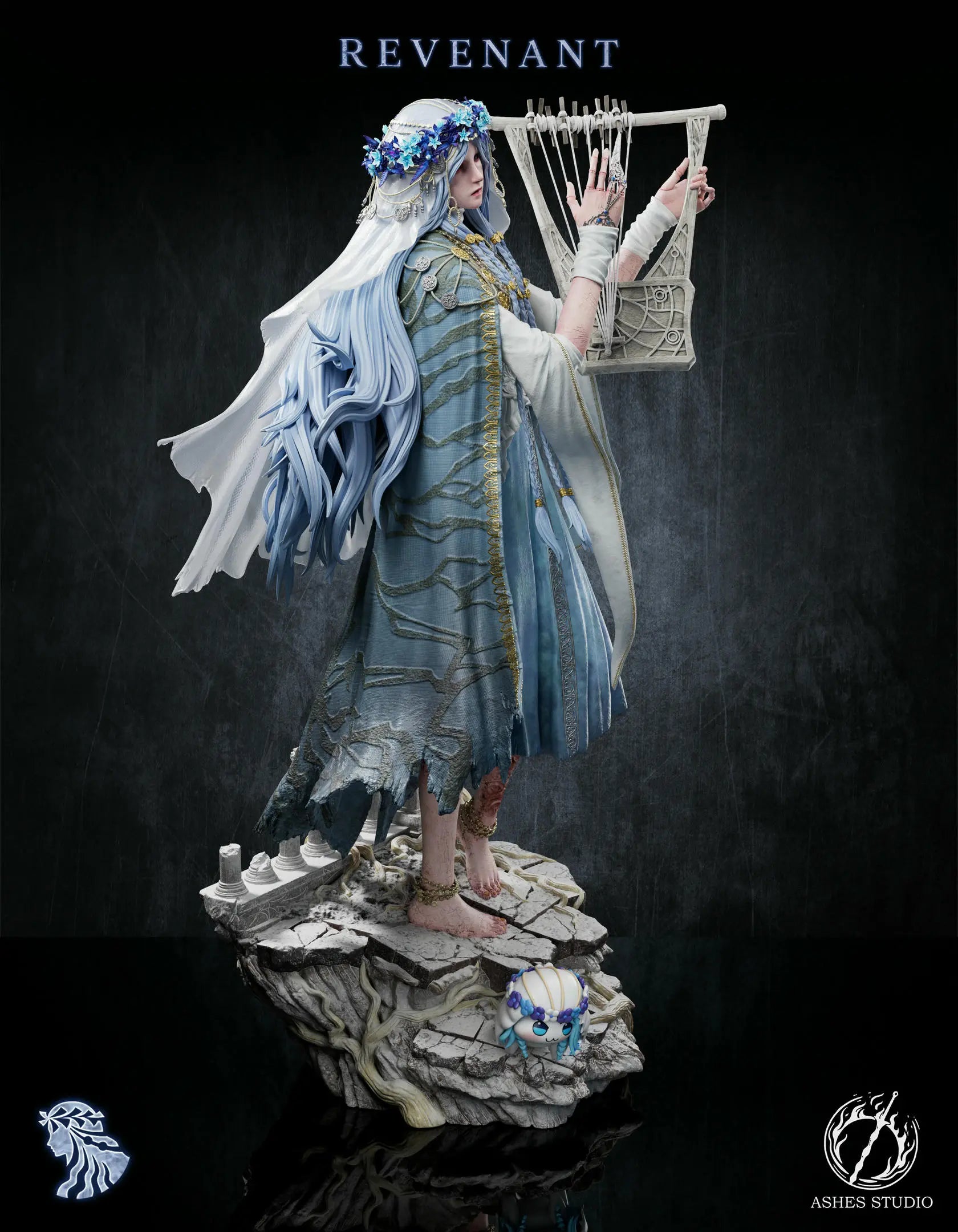 [PO] RESIN FIGURE Elden Ring Revenant - Ashes Studio