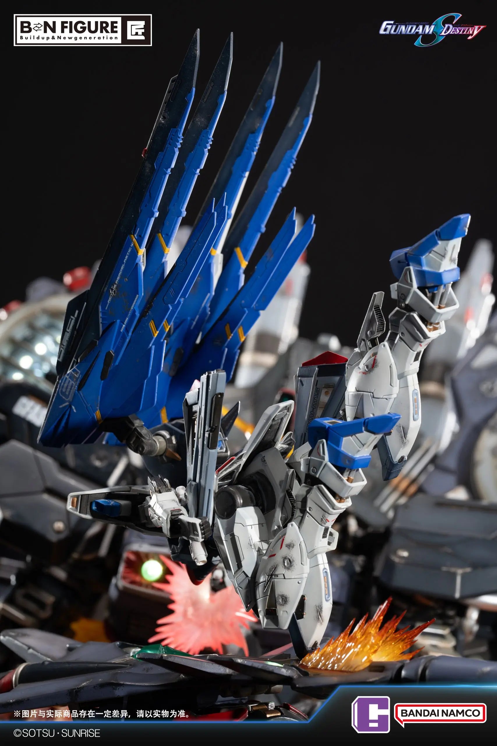 [PO] BANDAI - SEED Destiny FREEDOM GUNDAM vs DESTROY GUNDAM (Licensed)