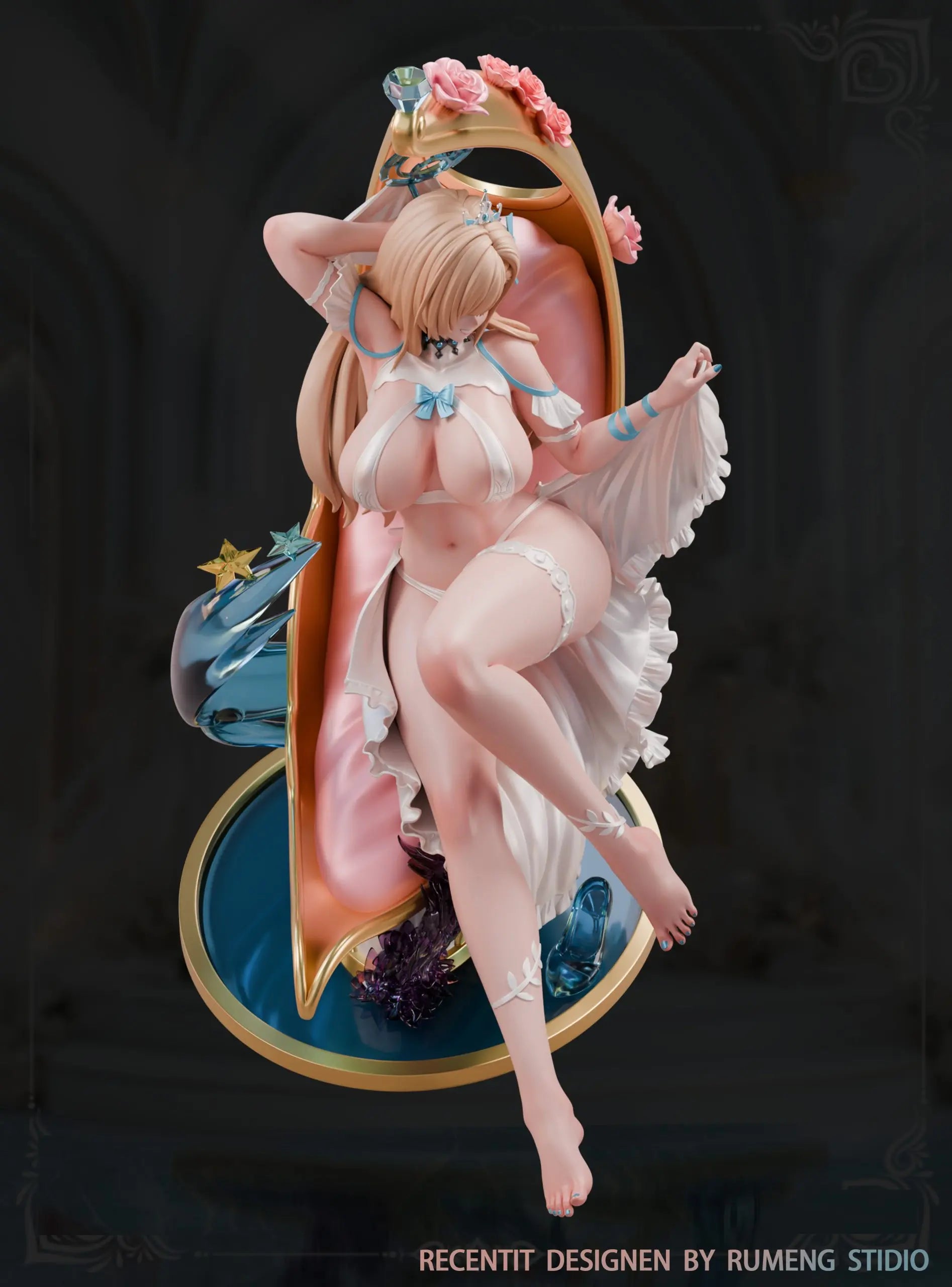 [PO] RESIN FIGURE Blue Archive Wedding Dress Ichinose Asuna - Rumeng Studio