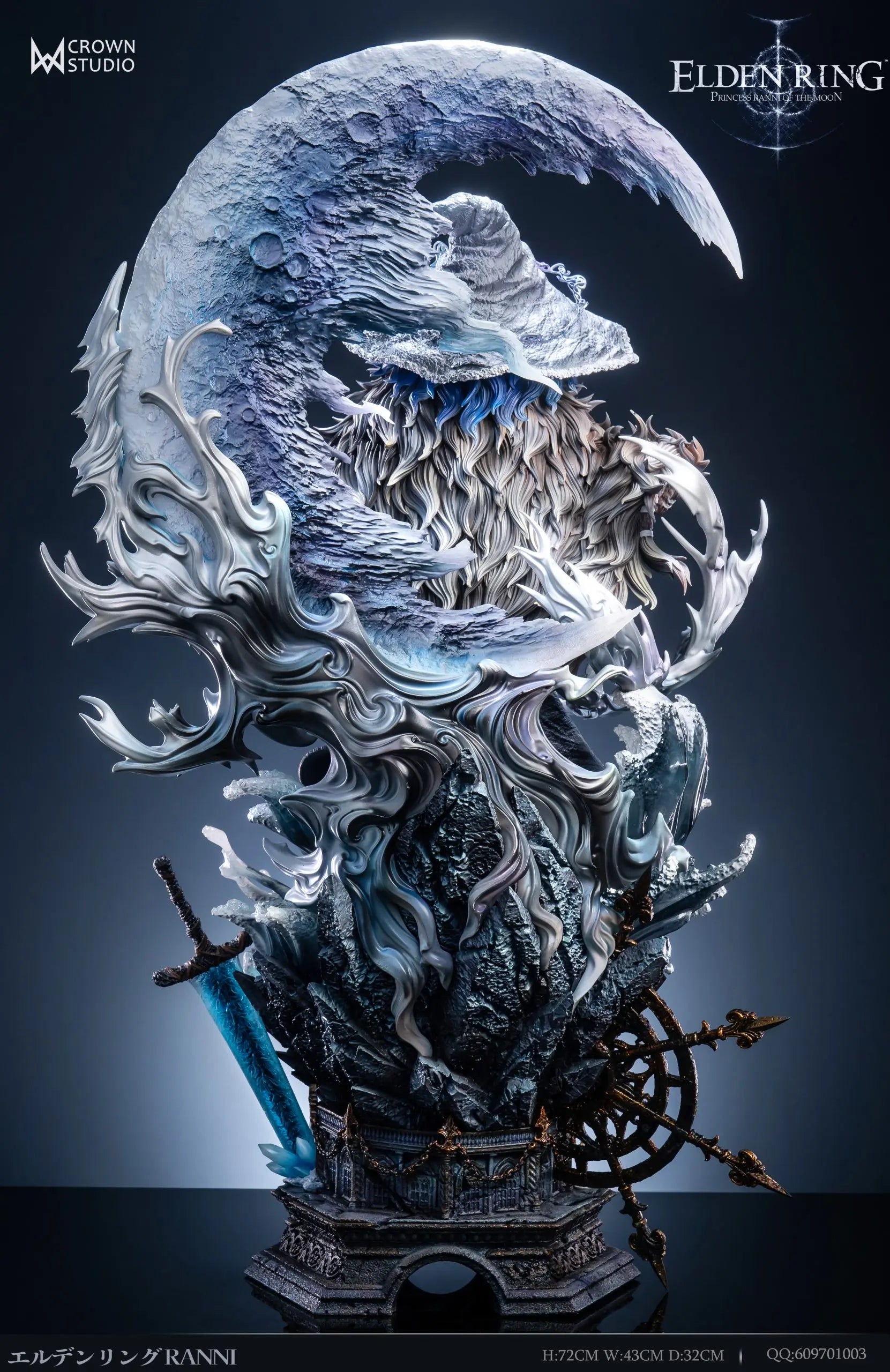 [PO] Resin Figure Crown Studio - Elden Ring Ranni