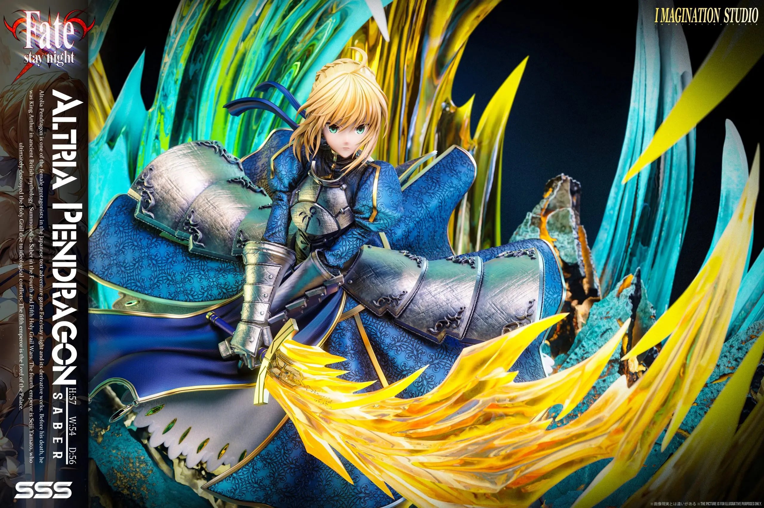 [PO] RESIN FIGURE Imagination studio - Saber Artoria Pendragon Fate Stay Night