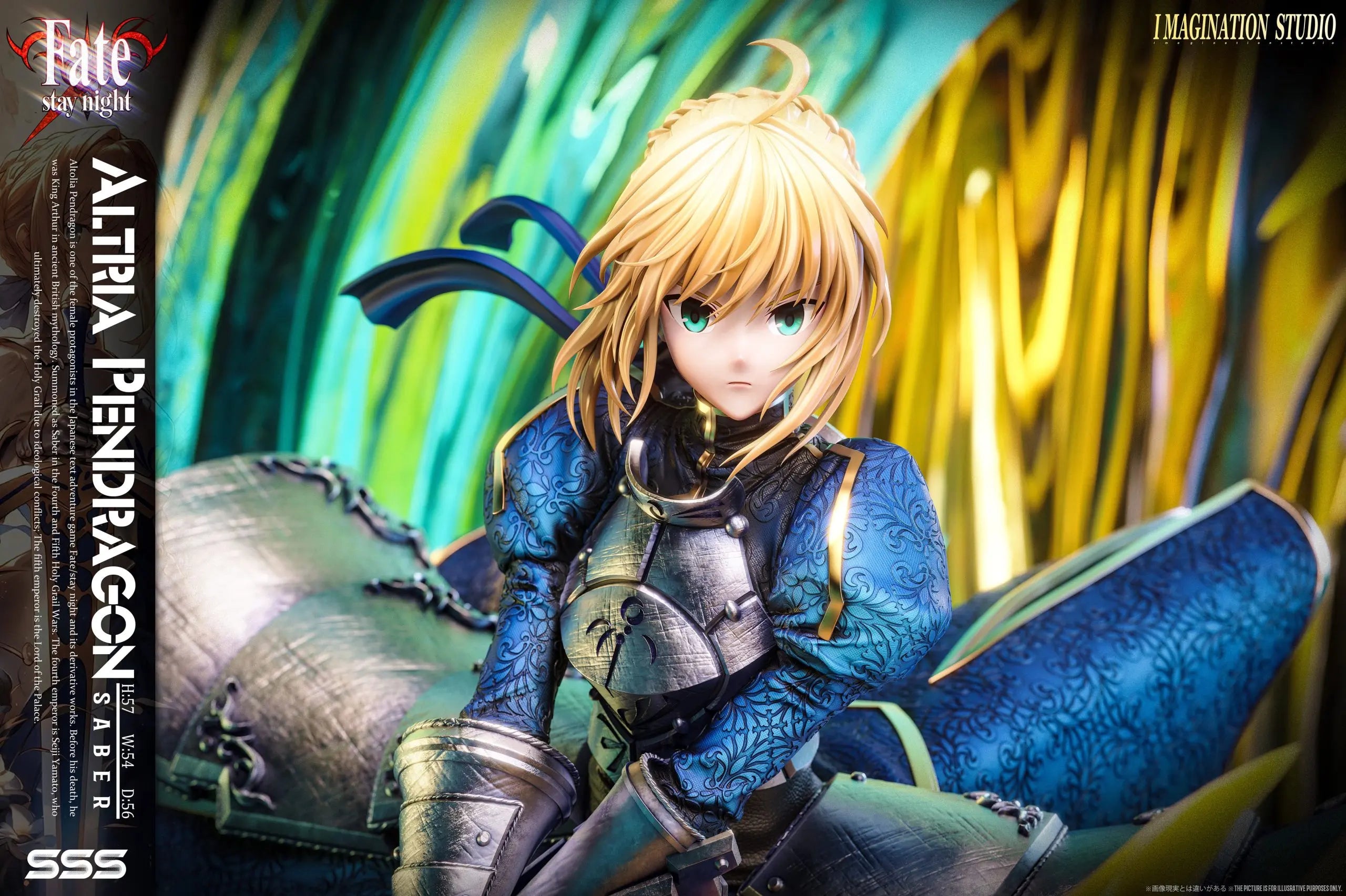 [PO] RESIN FIGURE Imagination studio - Saber Artoria Pendragon Fate Stay Night