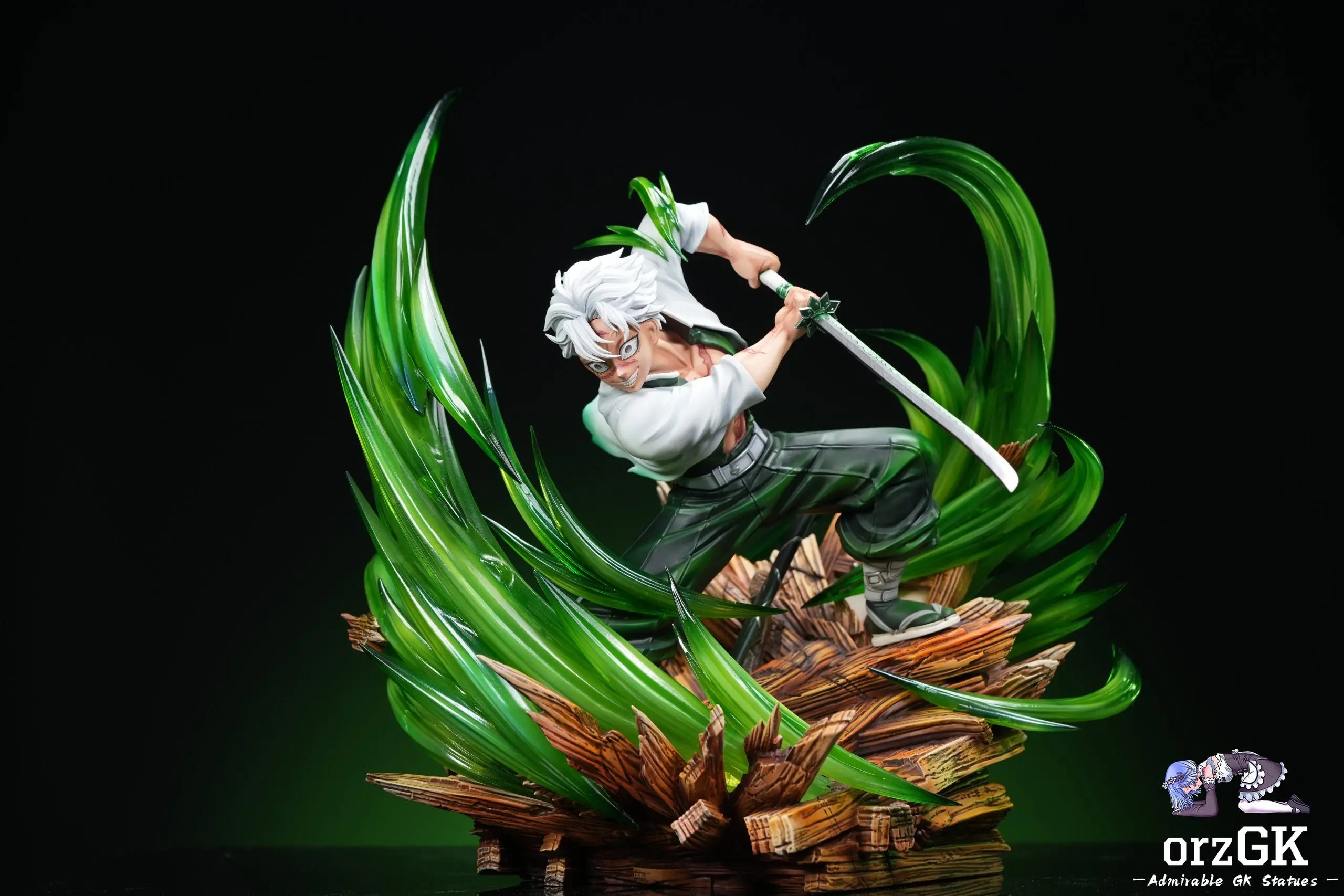 [PO] RESIN FIGURE Ming Long Studio - Demon Slayer 02 Wind Hashira Sanemi Shinazugawa