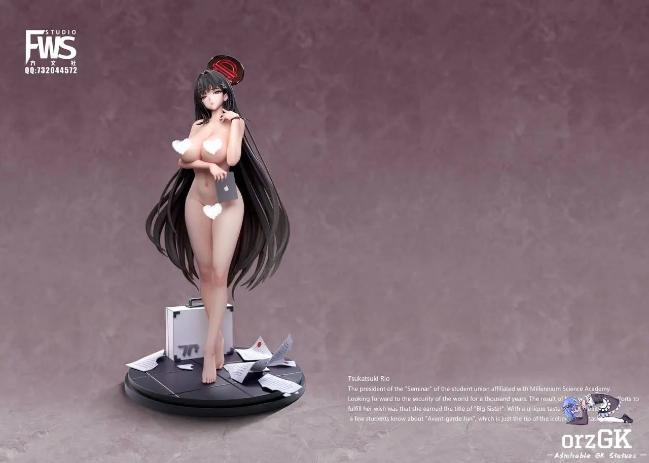 [PO] RESIN FIGURE FWS Studio - Tsukatsuki Rio Blue Archive