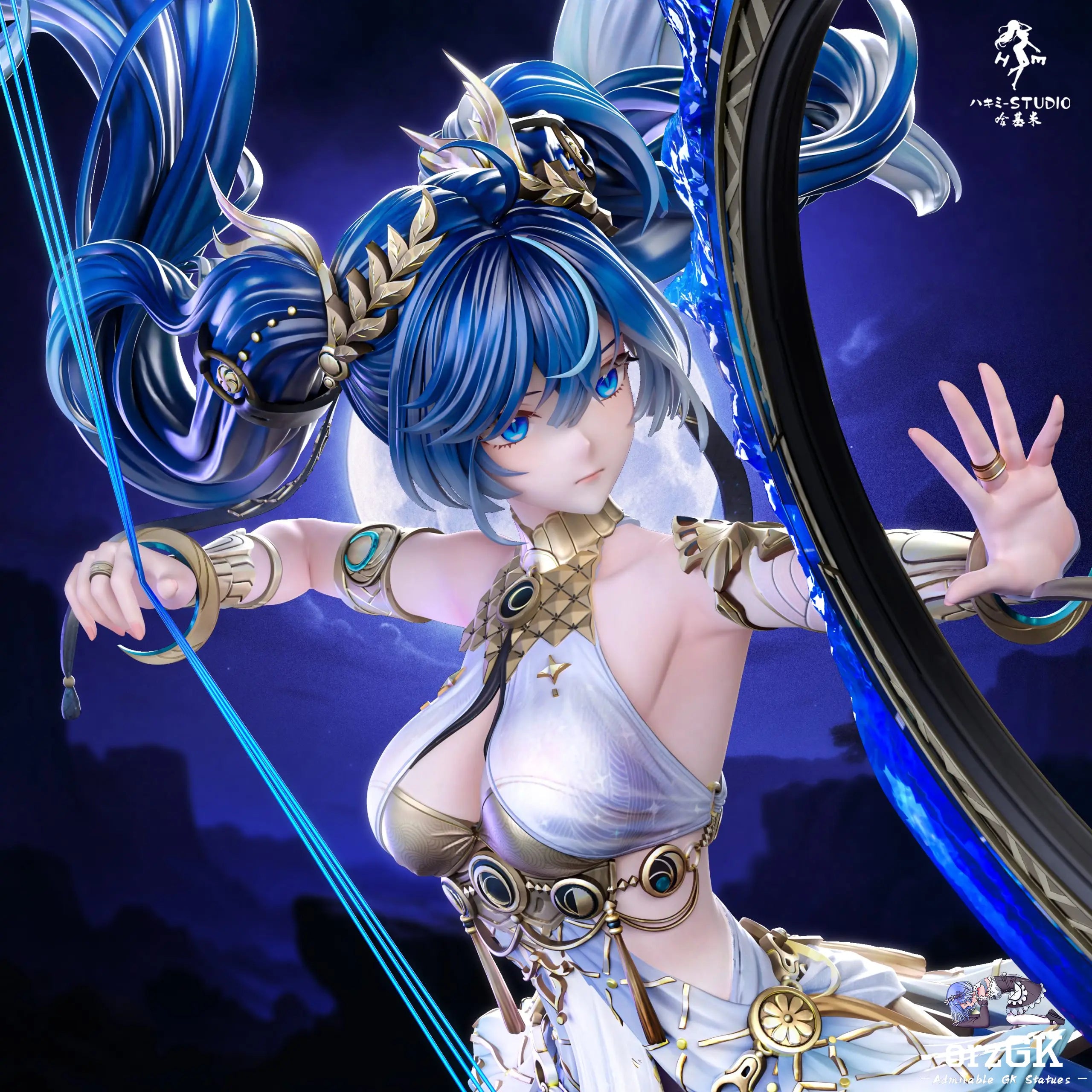 [PO] RESIN FIGURE Hakimi Studio - Iuno Drawing the Bow Wuthering Waves