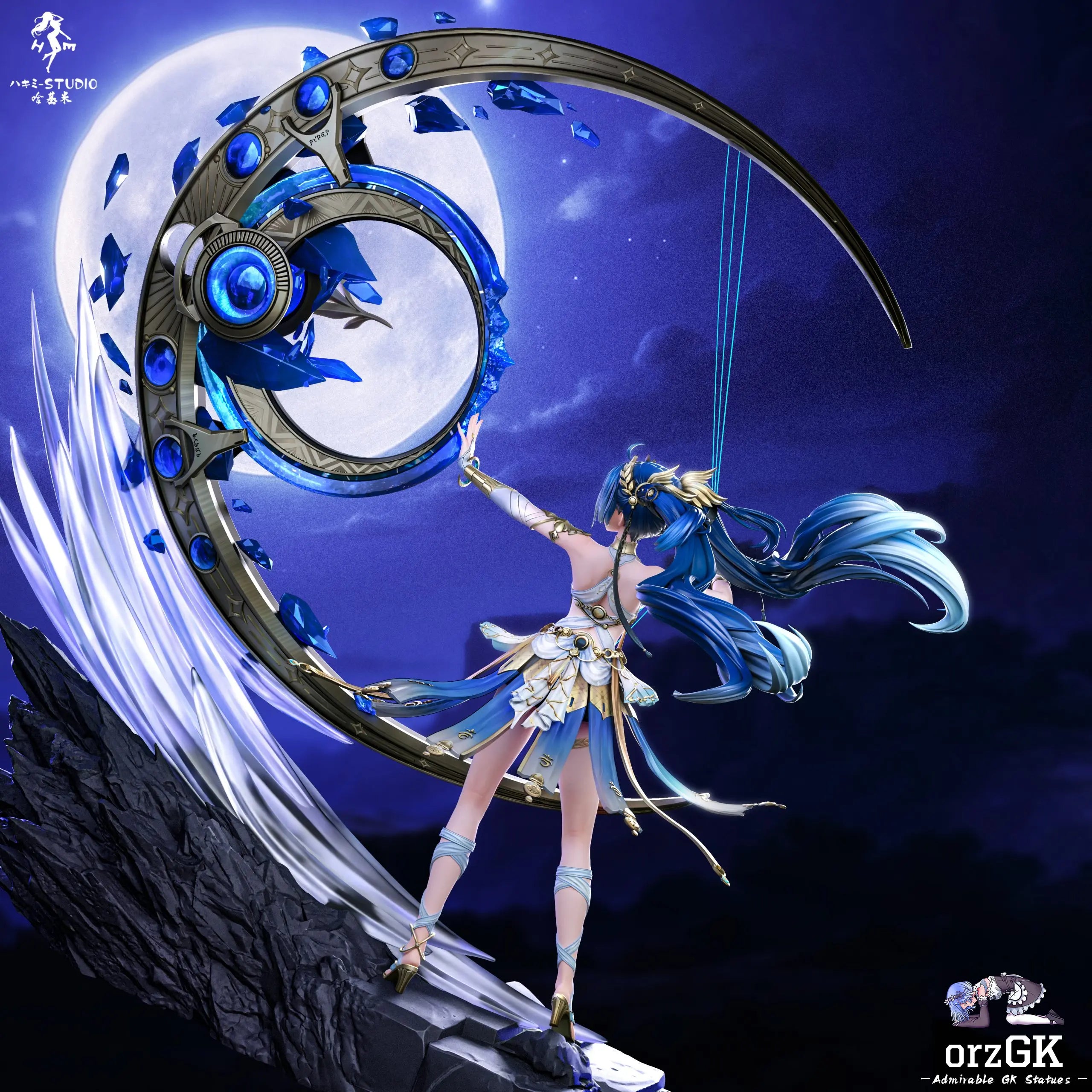 [PO] RESIN FIGURE Hakimi Studio - Iuno Drawing the Bow Wuthering Waves